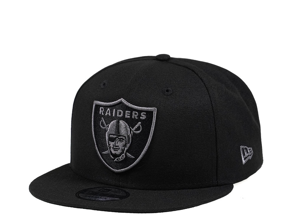 New Era Las Vegas Raiders Black and Grey Edition 9Fifty Snapback Gorra