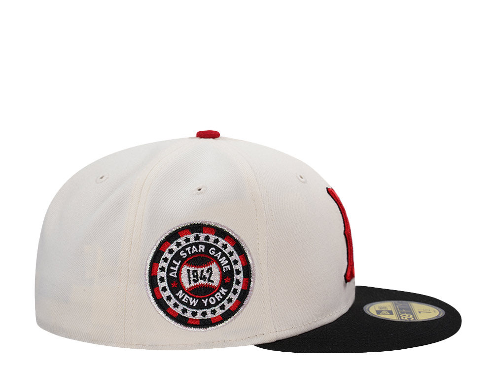 New Era Brooklyn Dodgers All Star Game 1942 Chrome Two Tone Edition 59Fifty Fitted Gorra