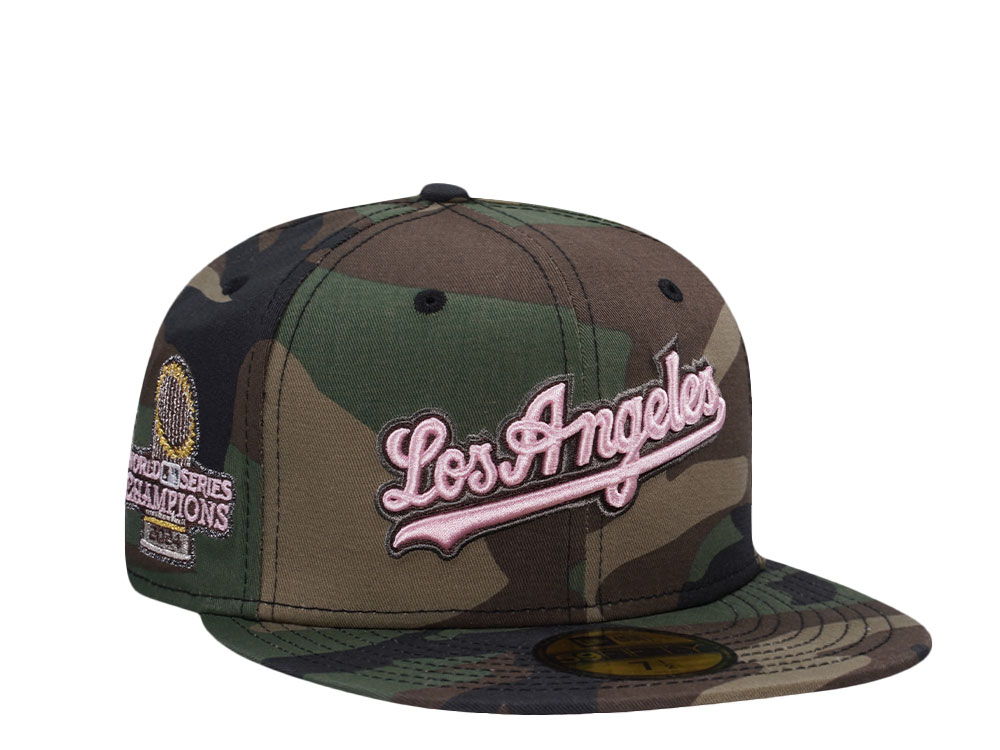 New Era Los Angeles Dodgers World Series Champions 2024 Camo Edition 59Fifty Fitted Gorra