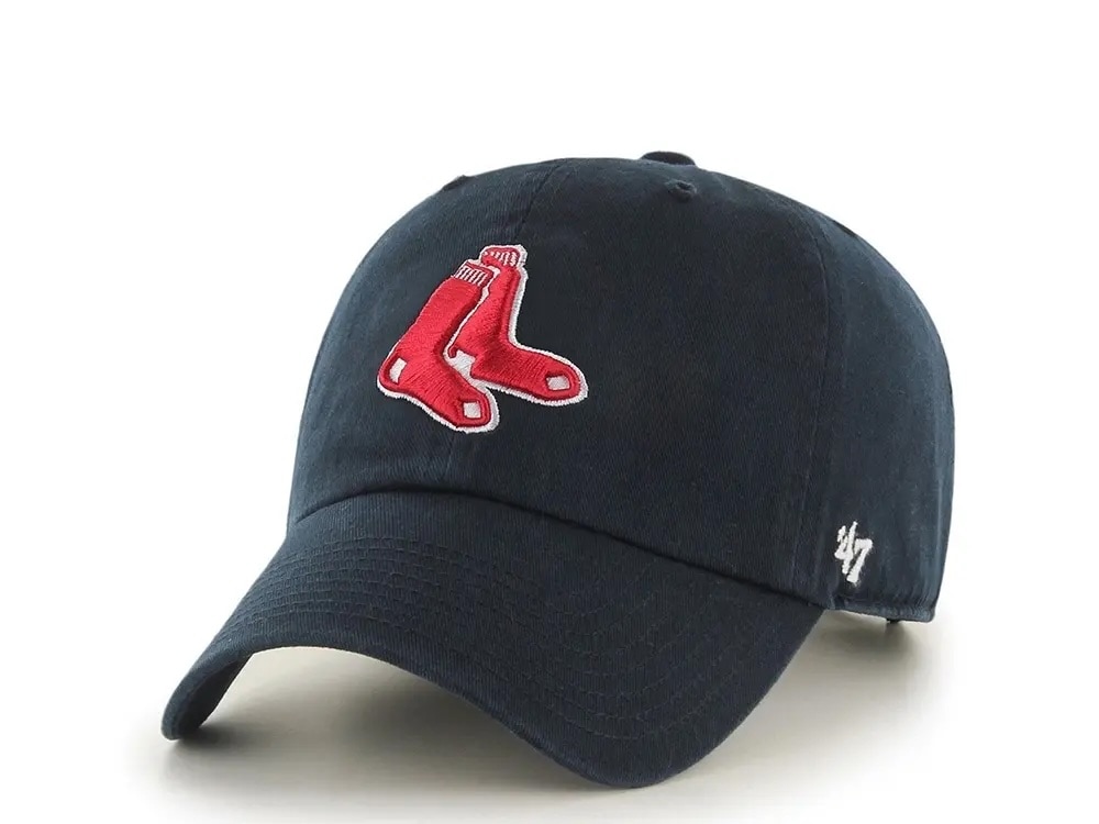 47brand Boston Red Sox Clean Up Strapback Gorra