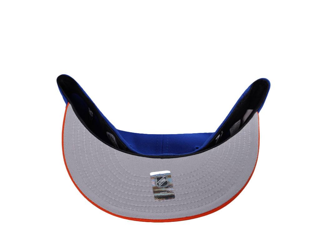 New Era Edmonton Oilers Heritage Classic 2016 Blue Two Tone Edition 59Fifty Fitted Gorra