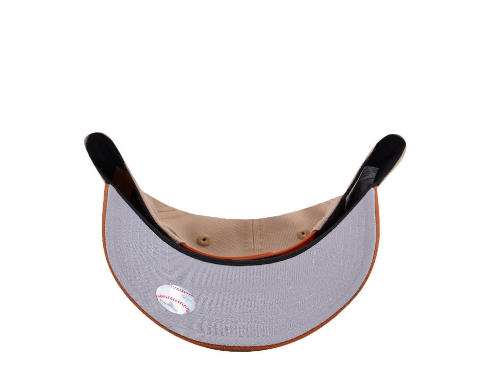 New Era New York Yankees World Series 2000 Pumpkin Spice Edition 9Forty A Frame Snapback Gorra