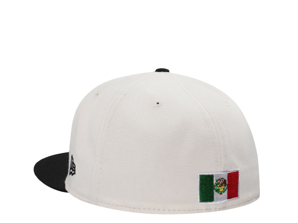 New Era Mexico Metallic Chrome Two Tone Edition 59Fifty Fitted Gorra