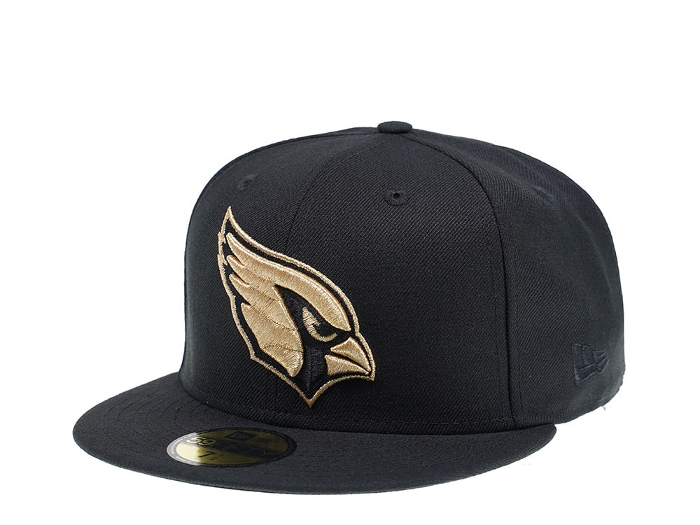 New Era Arizona Cardinals Black and Gold Edition 59Fifty Fitted Gorra