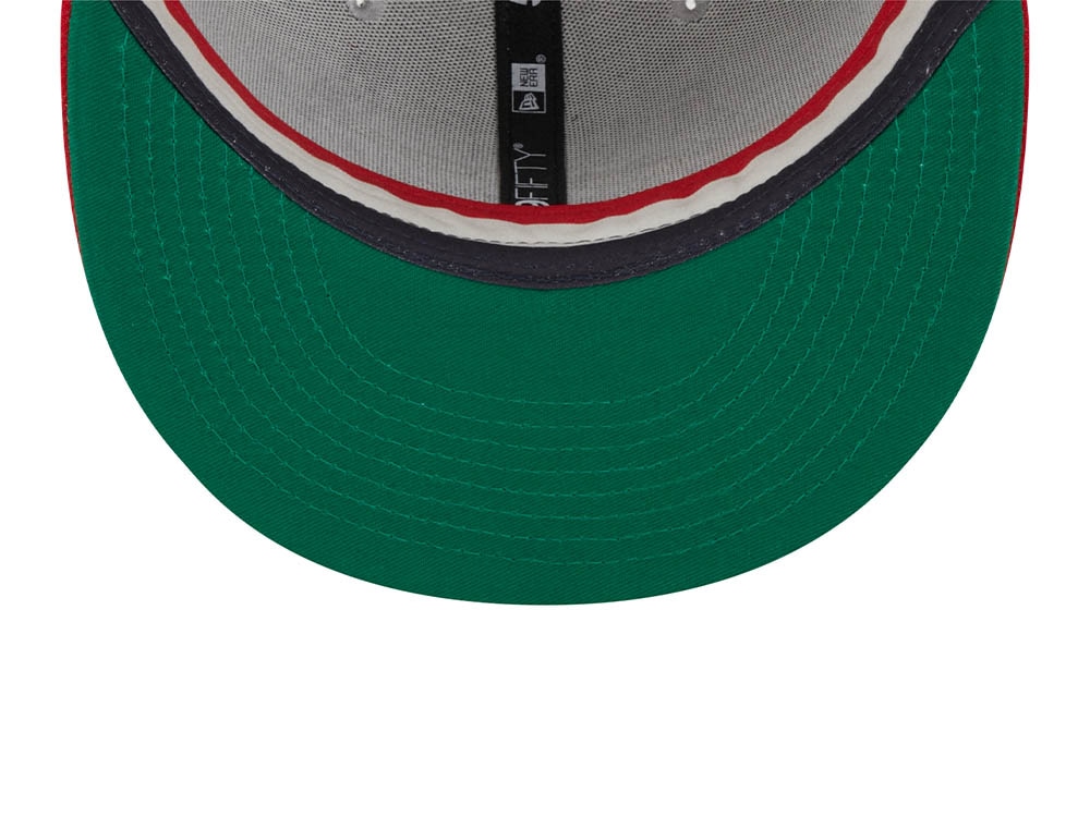 New Era St. Louis Cardinals Gray Retro Script 100th Anniversary Throwback Edition 59Fifty Fitted Gorra