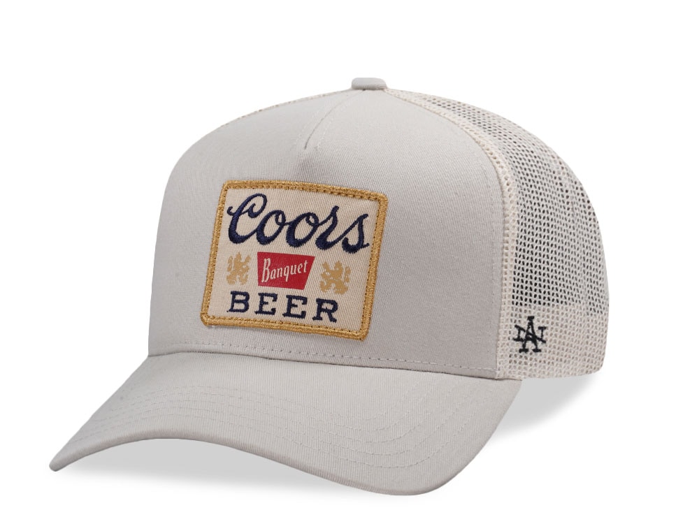 American Needle Coors Beer Stone Valin Edition Trucker Snapback Gorra