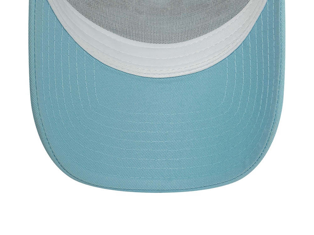 New Era Fishing Blue Trucker A Frame Snapback Gorra