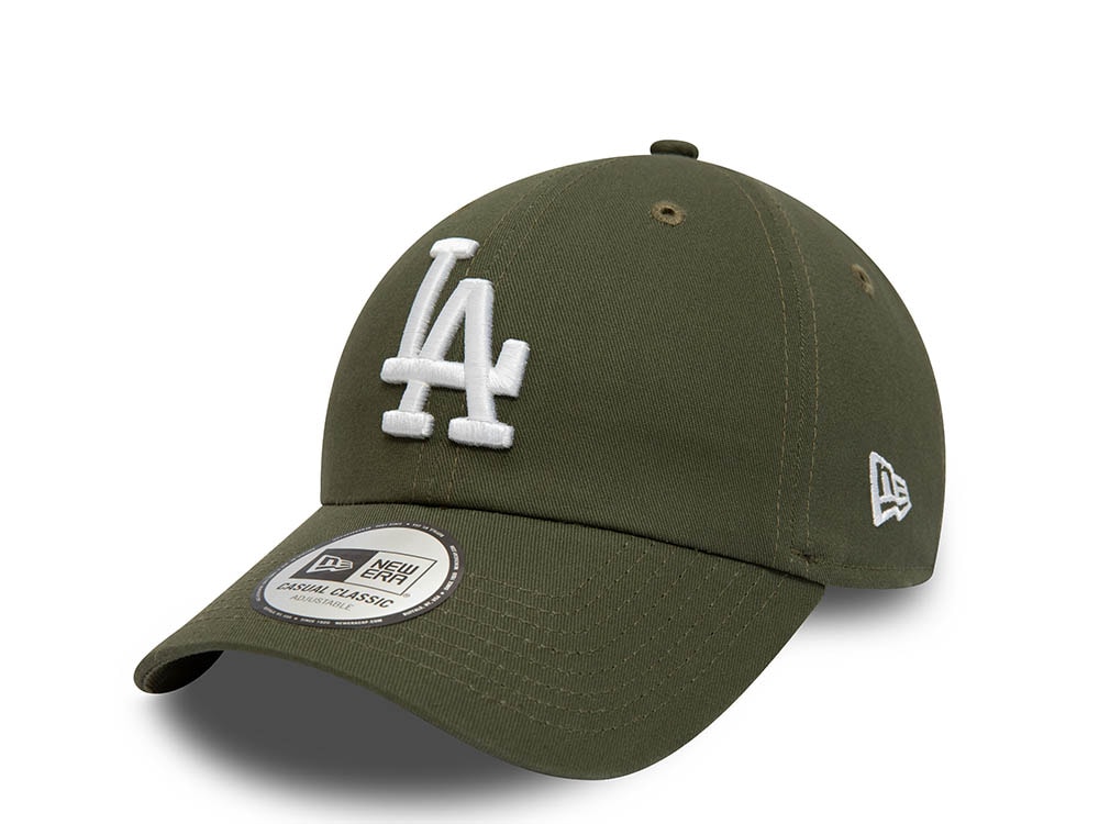 New Era Los Angeles Dodgers League Essential Olive 9Twenty Strapback Gorra