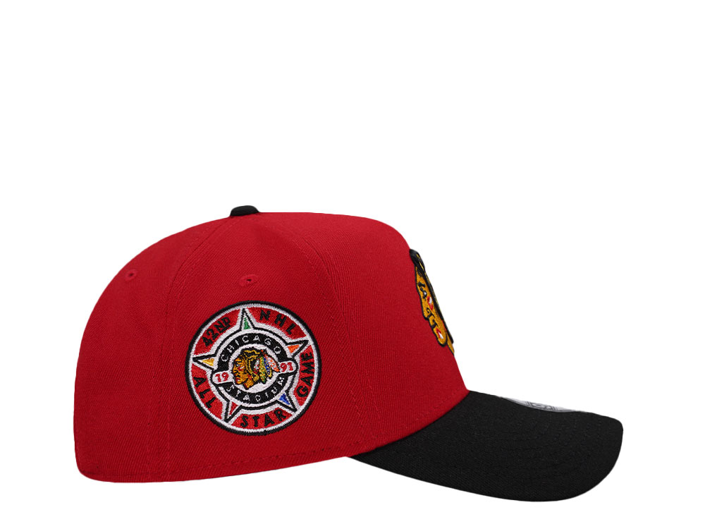 New Era Chicago Blackhawks All Star Game 1991 Two Tone Edition 9Forty A Frame Snapback Gorra