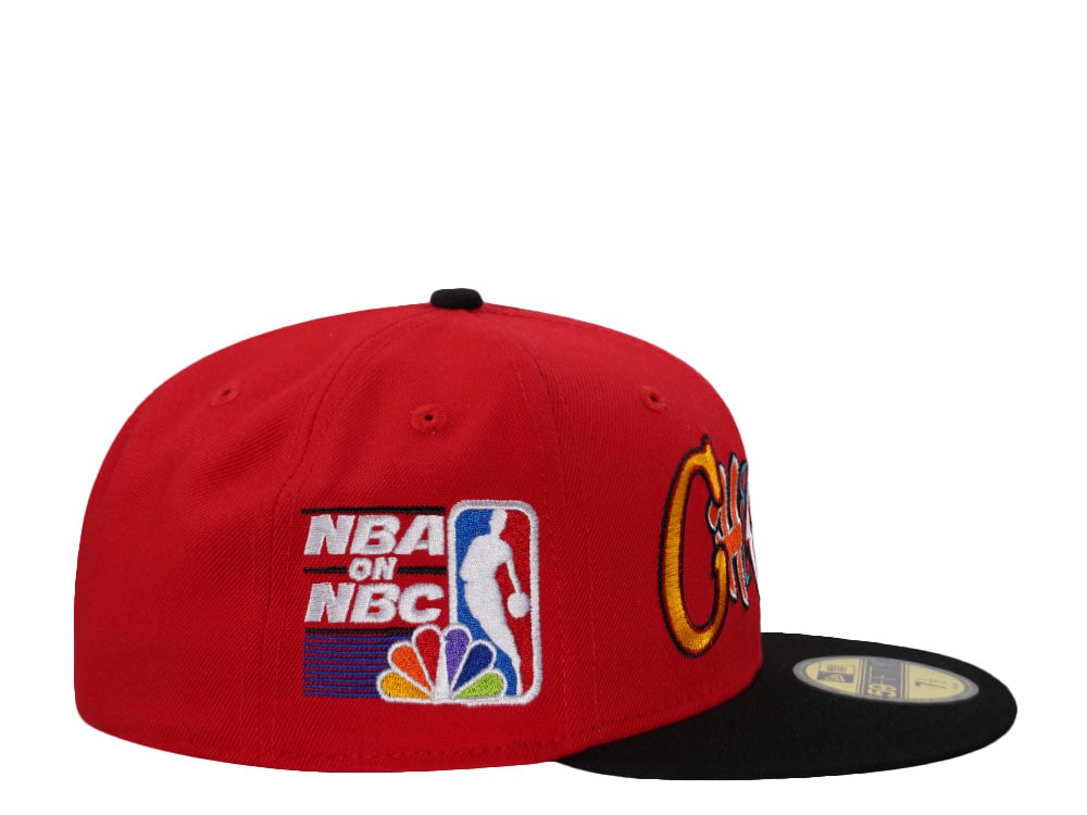 New Era Chicago Bulls NBA On NBC Red Two Tone Edition 59Fifty Fitted Gorra