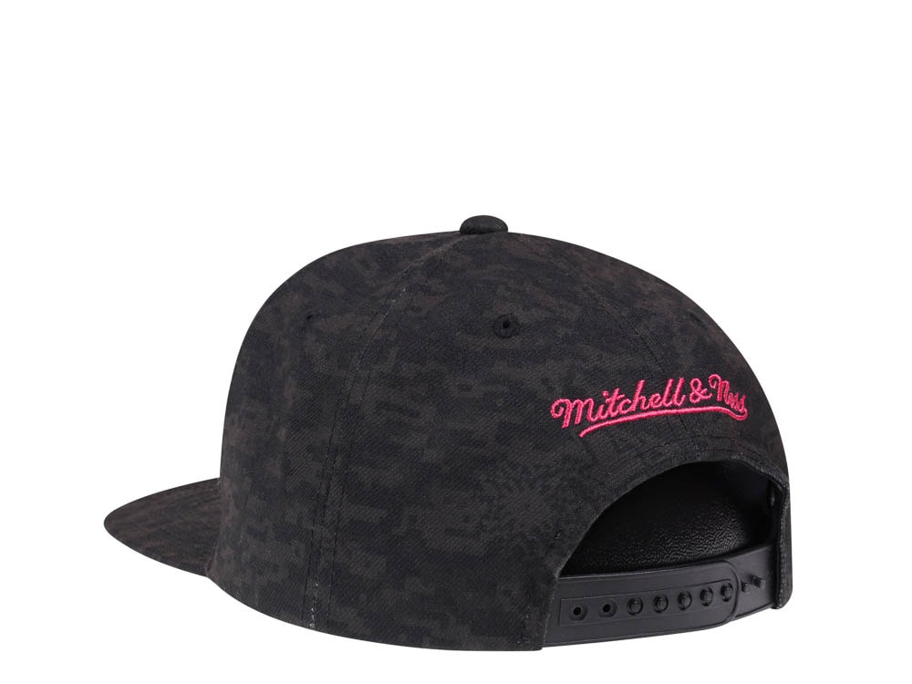 Mitchell & Ness San Antonio Spurs NBA Team Digi Camo Hardwood Classic Snapback Gorra