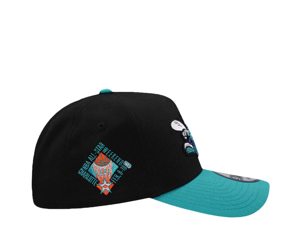 New Era Charlotte Hornets All Star Game 1991 Two Tone Edition 9Forty A Frame Snapback Gorra