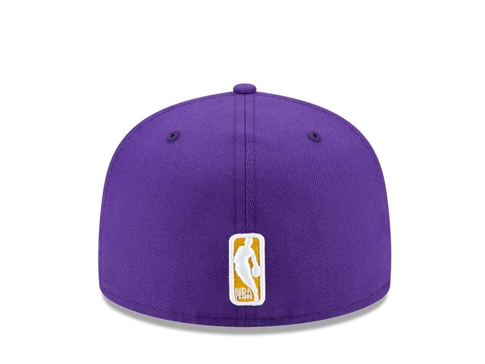 New Era Los Angeles Lakers 17x Champs Purple 59Fifty Fitted Gorra