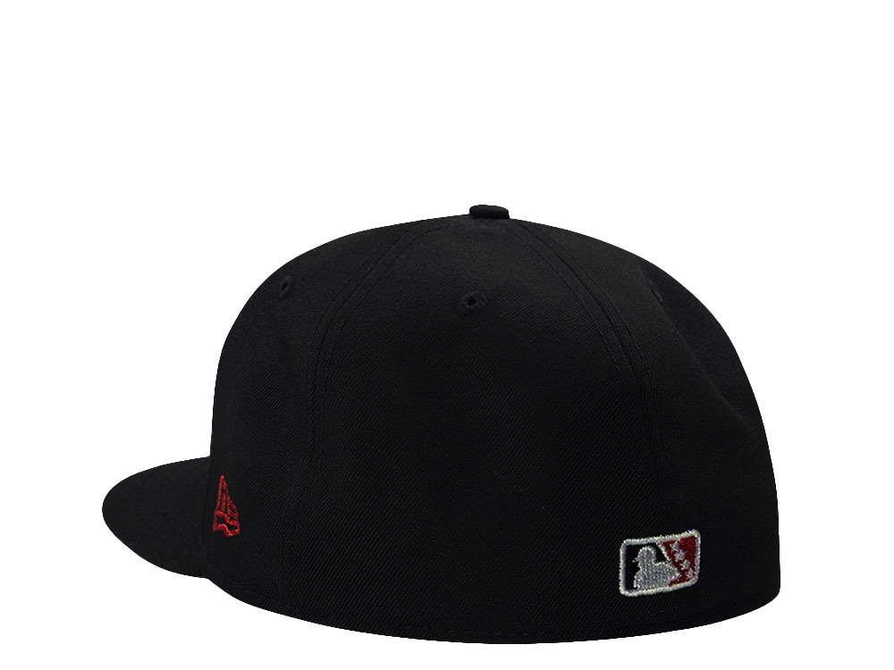 New Era Hickory Crawdads 25th Anniversary Black Prime Edition 59Fifty Fitted Gorra