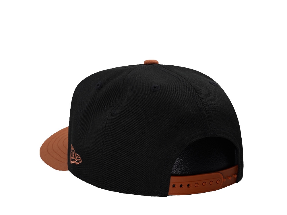 New Era Houston Astros 40th Anniversary Lasso Black Two Tone Edition 9Fifty A Frame Snapback Gorra