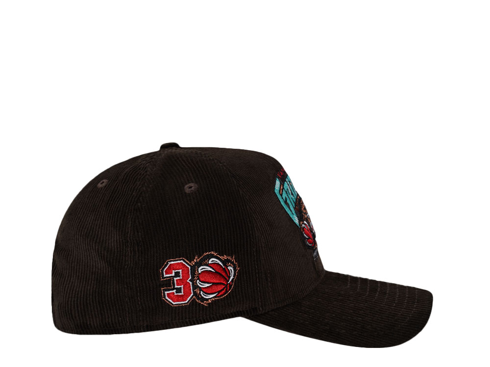 New Era Memphis Grizzlies 30th Anniversary Corduroy Walnut Prime Edition 9Fifty A Frame Snapback Gorra