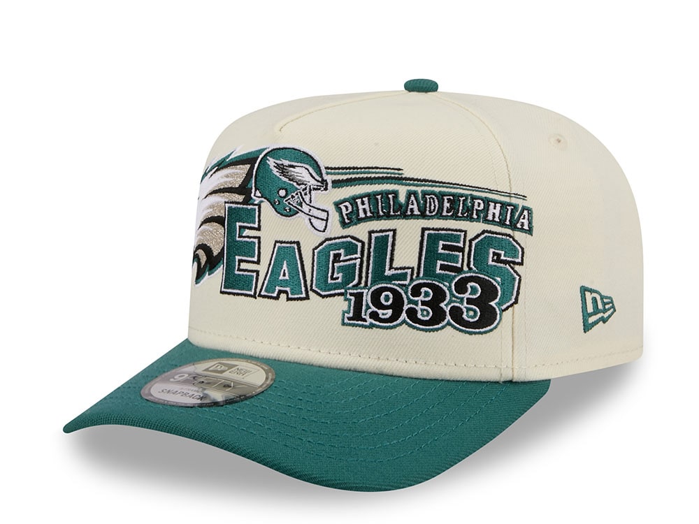 New Era Philadelphia Eagles Classic Logo Two Tone Edition 9Fifty A Frame Snapback Gorra