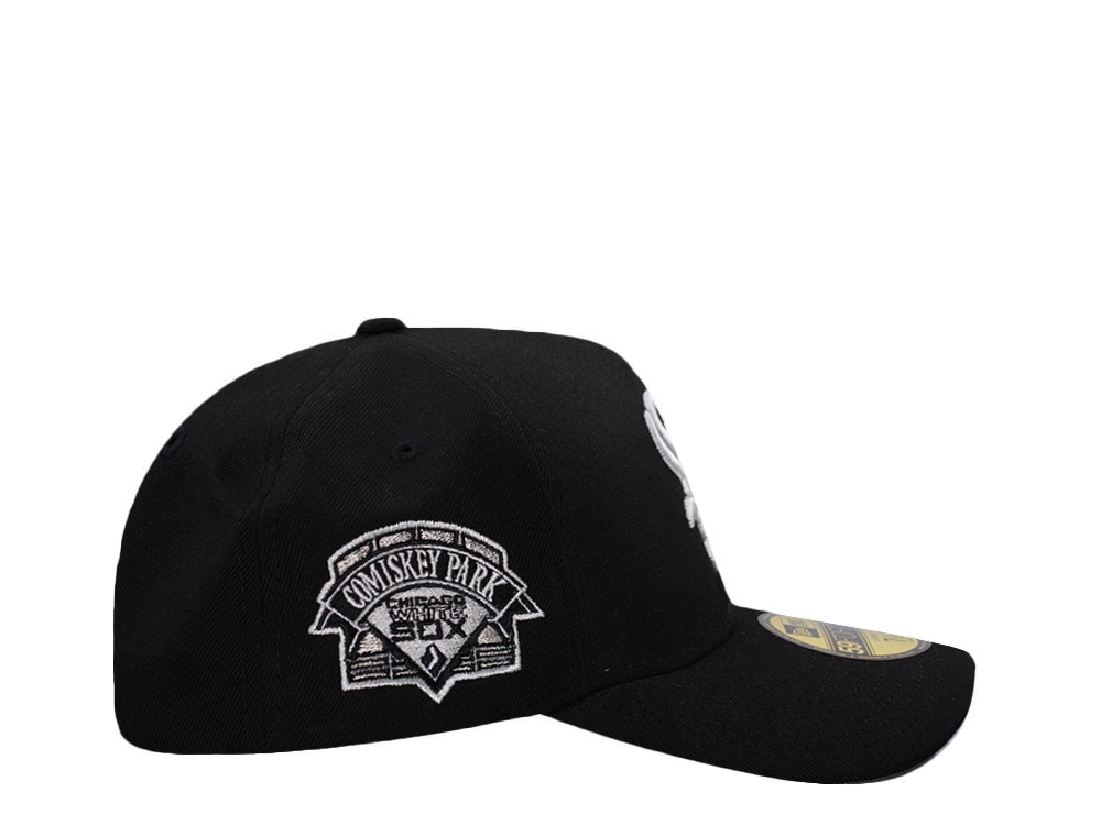 New Era Chicago White Sox Comiskey Park Black Prime Edition 59Forty A Frame Fitted Gorra