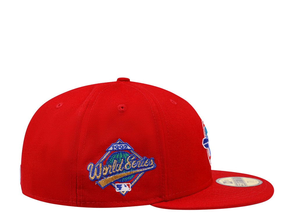 New Era Toronto Blue Jays World Series 1992 Scarlet Edition 59Fifty Fitted Gorra