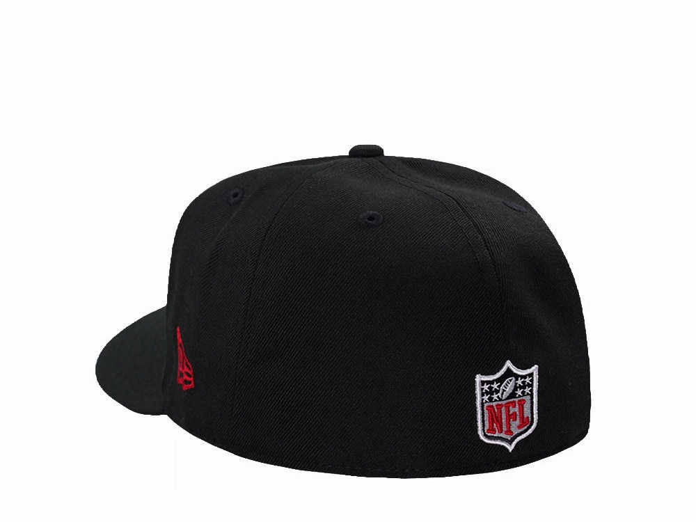 New Era Tampa Bay Buccaneers Black Classic Edition Pre Curved 59Fifty Fitted Gorra