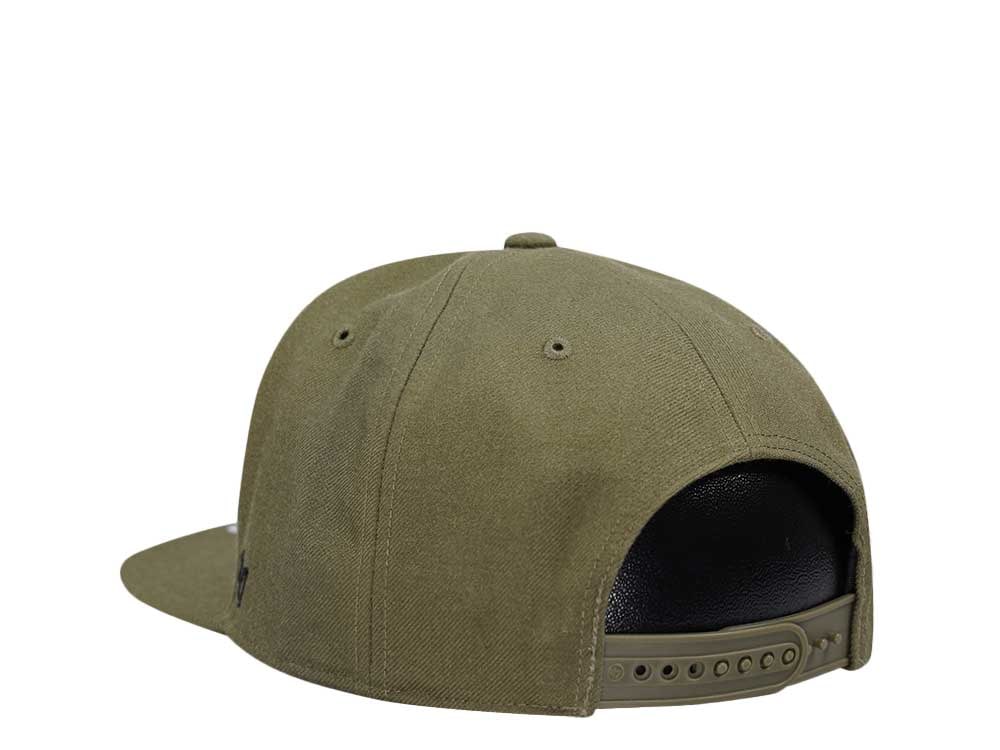 47Brand Pittsburgh Pirates Sandalwood Ballpark Camo Captain Snapback Gorra