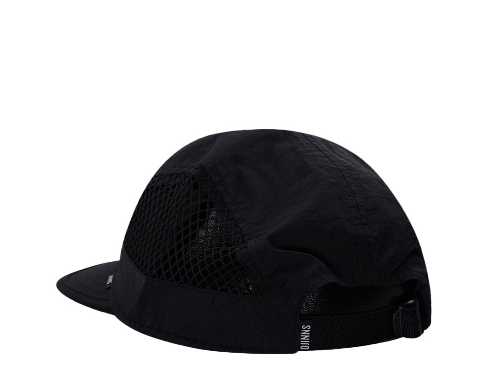 Djinns 5 Panel Black Big Net Mountain Strapback Gorra