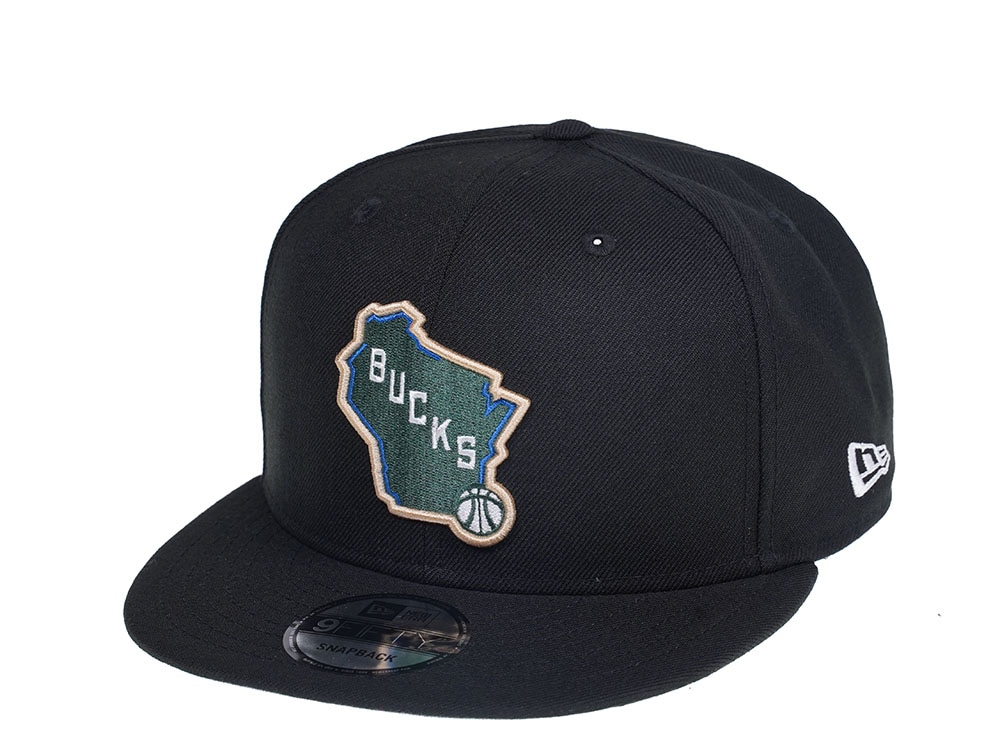 New Era Milwaukee Bucks State Edition 9Fifty Snapback Gorra