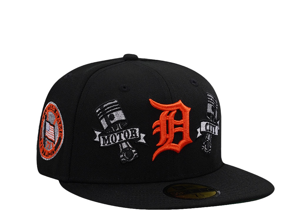 New Era Detroit Tigers All Star Game 1971 Motor City Black Prime Edition 59Fifty Fitted Gorra