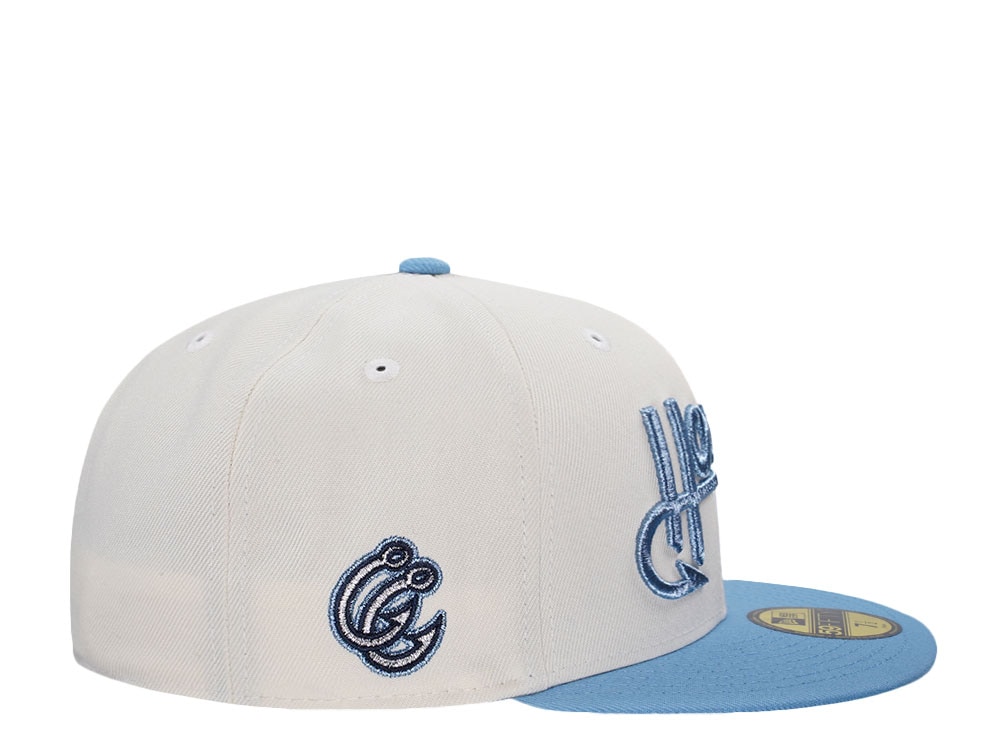 New Era Corpus Christi Hooks Chrome Metallic Two Tone Edition 59Fifty Fitted Gorra