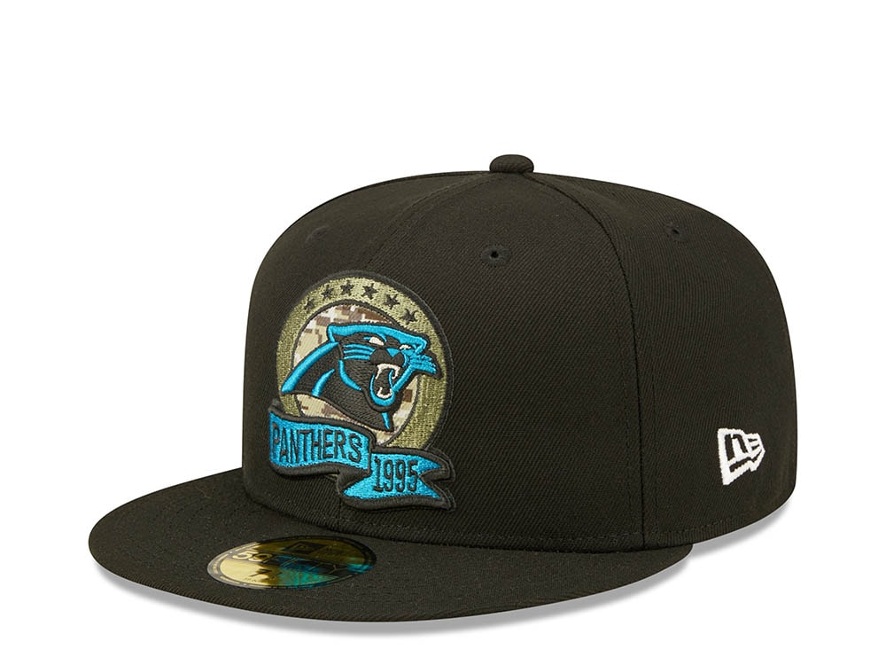 New Era Carolina Panthers Salute to Service 2022 Fitted 59Fifty Gorra