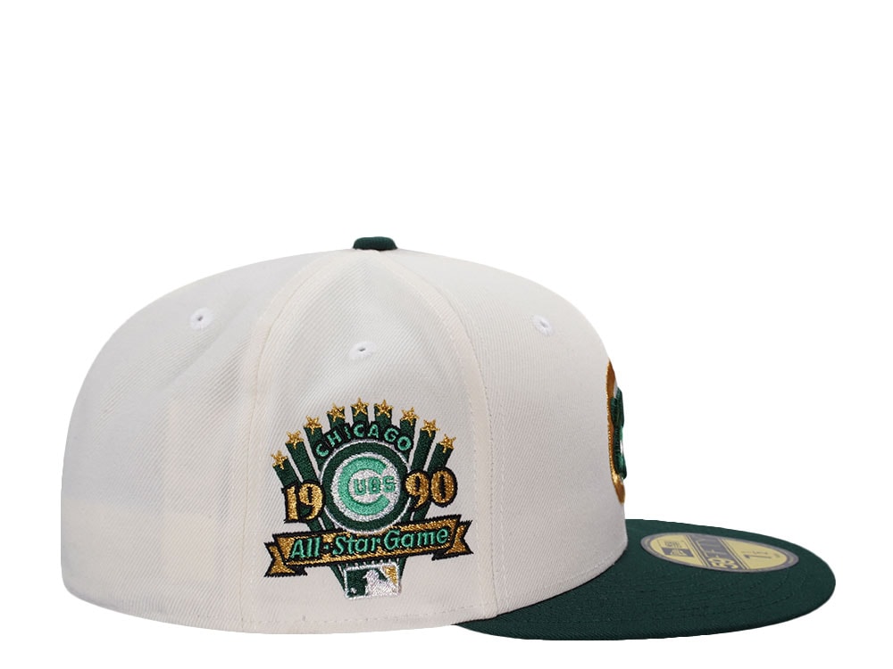 New Era Chicago Cubs All Star Game 1990 Chrome Two Tone Edition 59Fifty Fitted Gorra