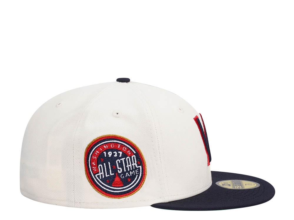 New Era Washington Senators All Star Game 1937 Chrome Two Tone Throwback Edition 59Fifty Fitted Gorra