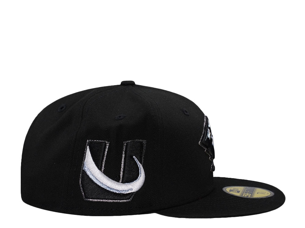 New Era Utah Mammoth Classic Black Prime Edition 59Fifty Fitted Gorra