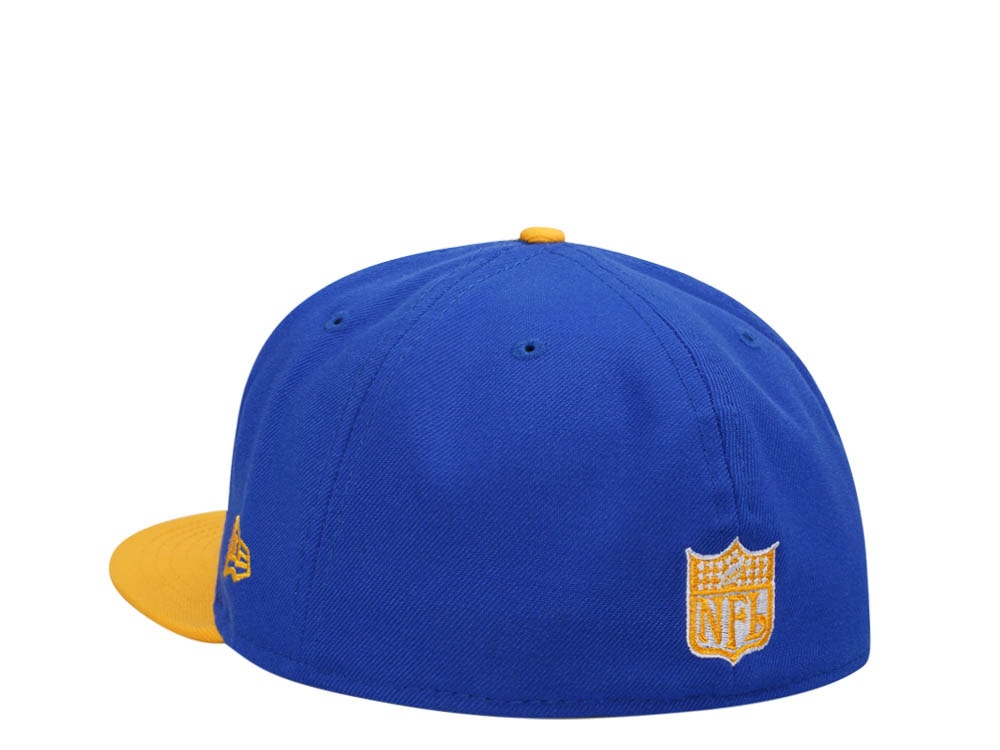 New Era Los Angeles Rams Blue Two Tone Classic Edition 59Fifty Fitted Gorra