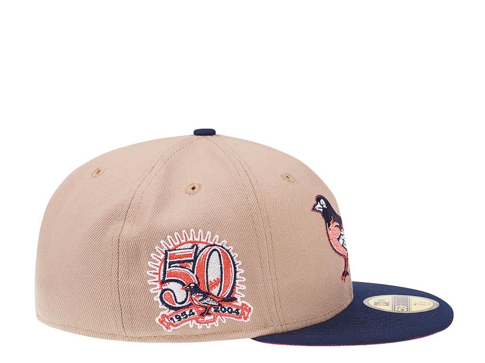 New Era Baltimore Orioles 50th Anniversary Prime Two Tone Edition 59Fifty Fitted Gorra