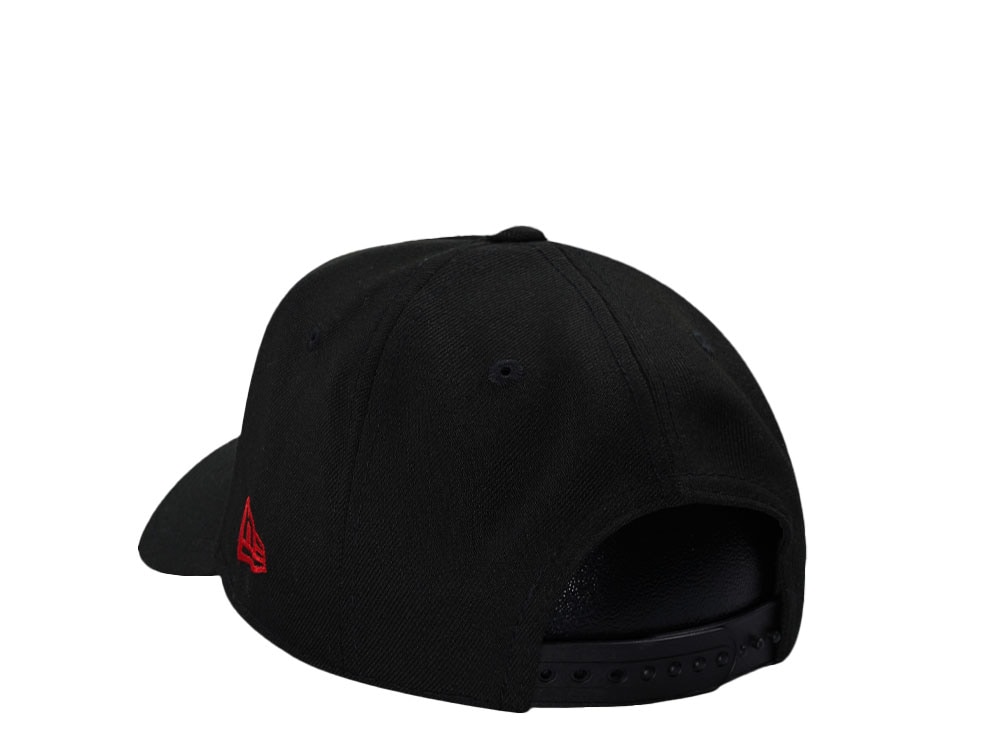 New Era Los Angeles Angels Black Prime Metallic Edition 9Forty A Frame Snapback Gorra