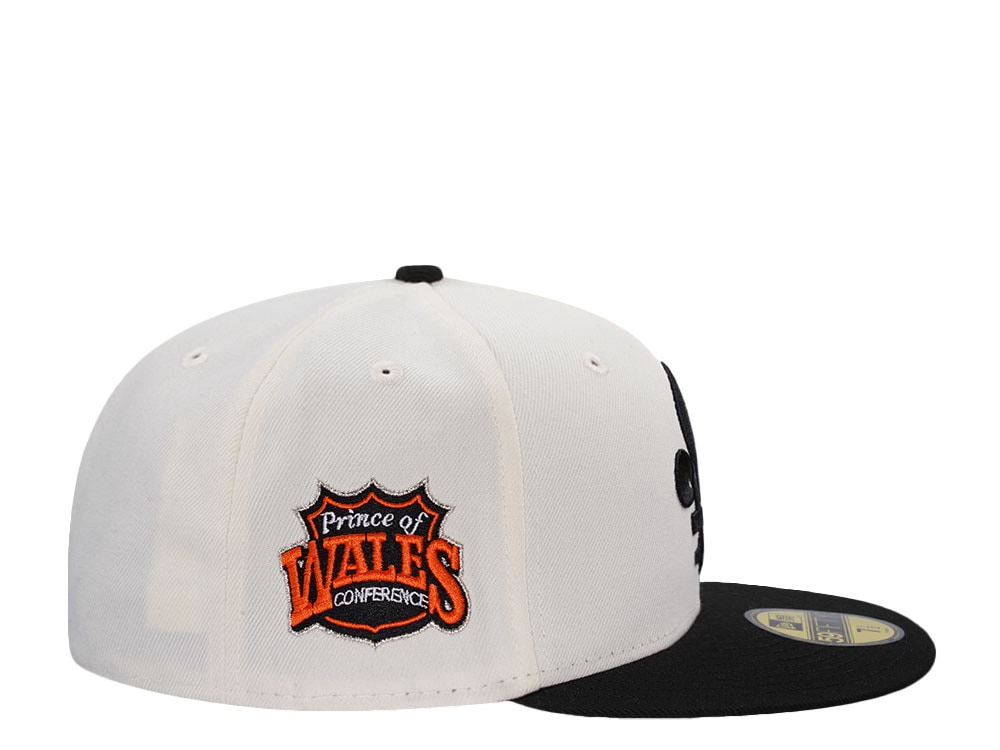 New Era Quebec Nordiques Prince of Wales Conference Chrome Two Tone Edition 59Fifty Fitted Gorra