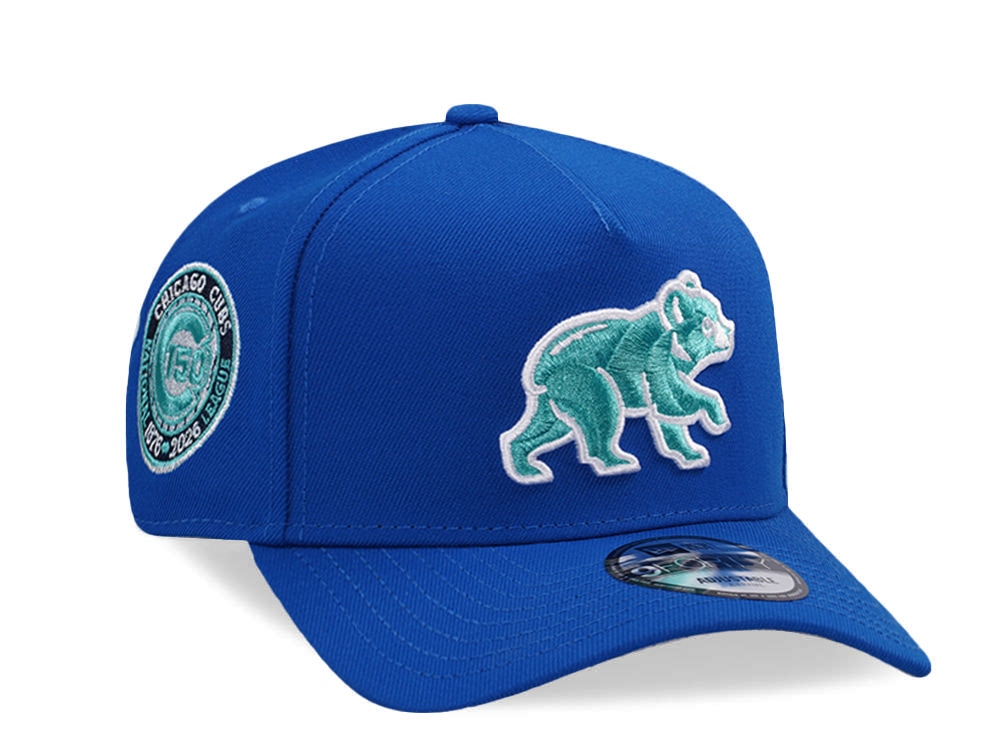 New Era Chicago Cubs 150th Anniversary Cool Breeze Prime Edition 9Forty A Frame Snapback Gorra
