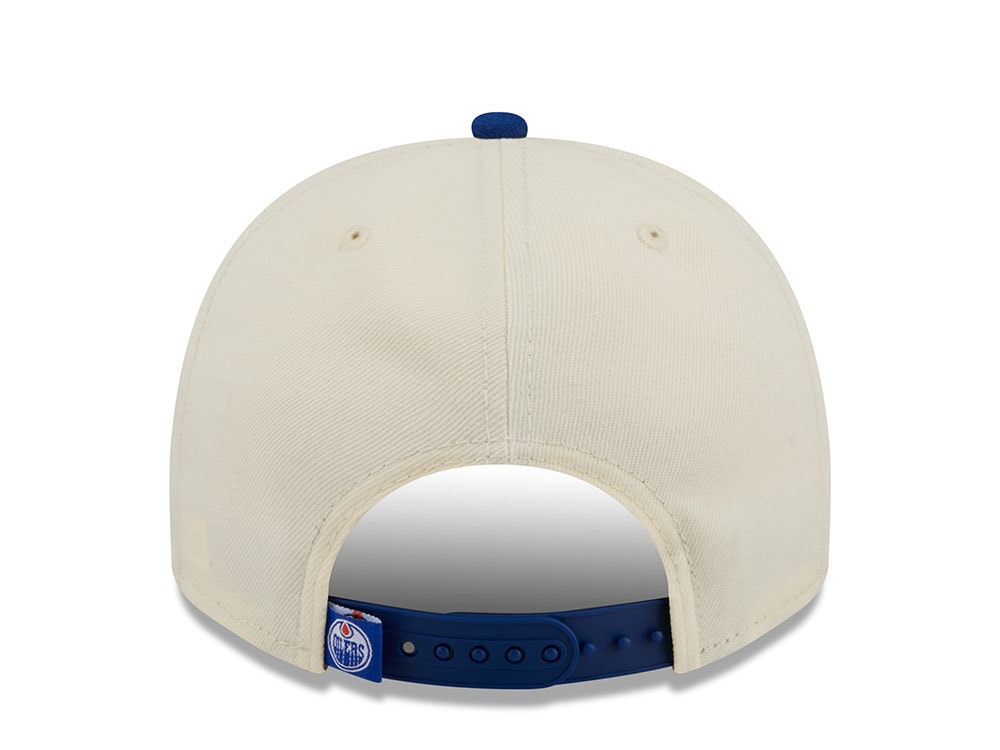 New Era Edmonton Oilers Classic Logo Two Tone Edition 9Fifty A Frame Snapback Gorra