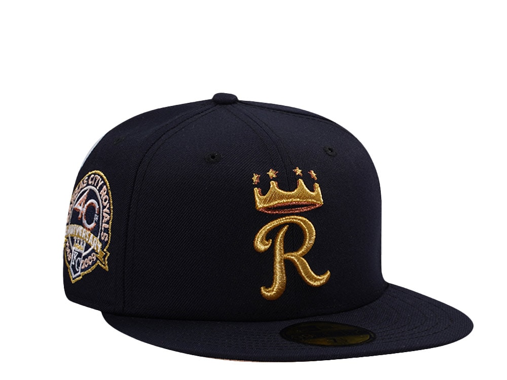 New Era Kansas City Royals 40th Anniversary Navy Prime Edition 59Fifty Fitted Gorra