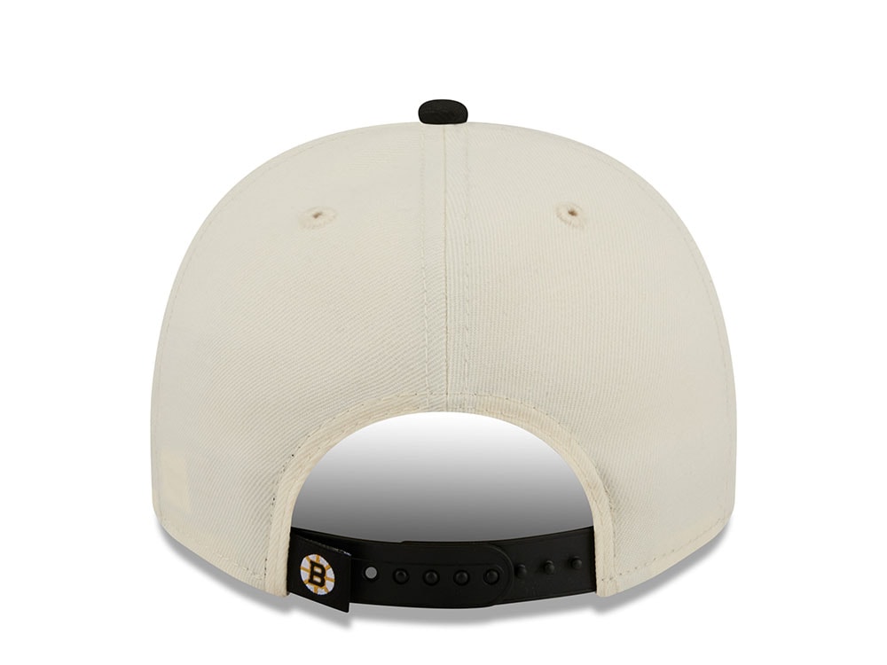 New Era Boston Bruins Classic Logo Two Tone Edition 9Fifty A Frame Snapback Gorra