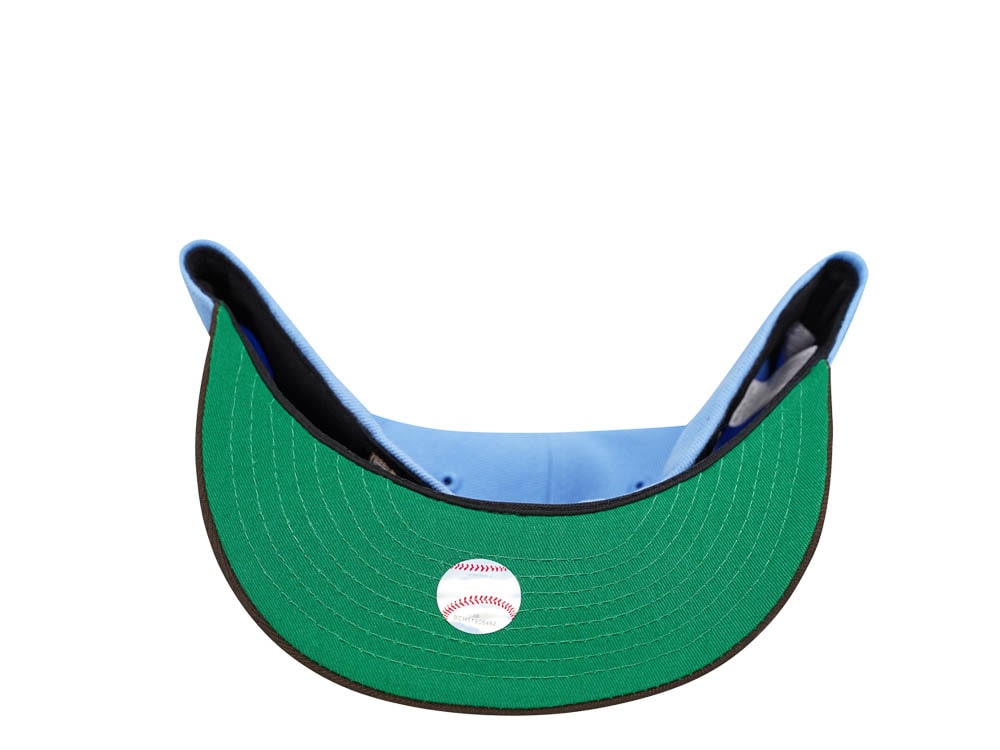 New Era Kansas City Royals 40th Anniversary Powder Blue Throwback Two Tone Edition 59Fifty Fitted Gorra