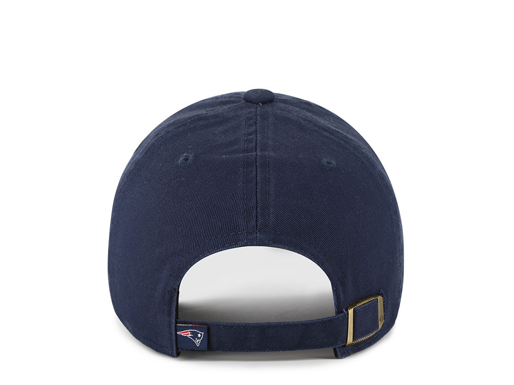 47Brand New England Patriots Navy Classic Edition Clean Up Strapback Gorra