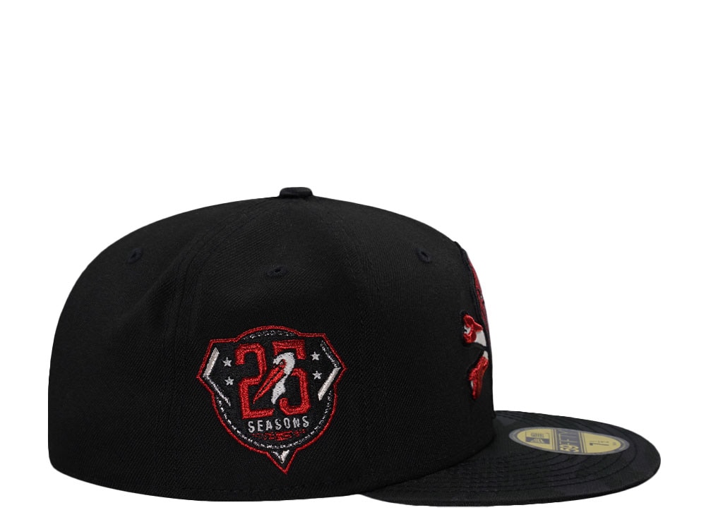 New Era Myrtle Beach Pelicans 25 Seasons Horror Nightcamo Two Tone Edition 59Fifty Fitted Gorra