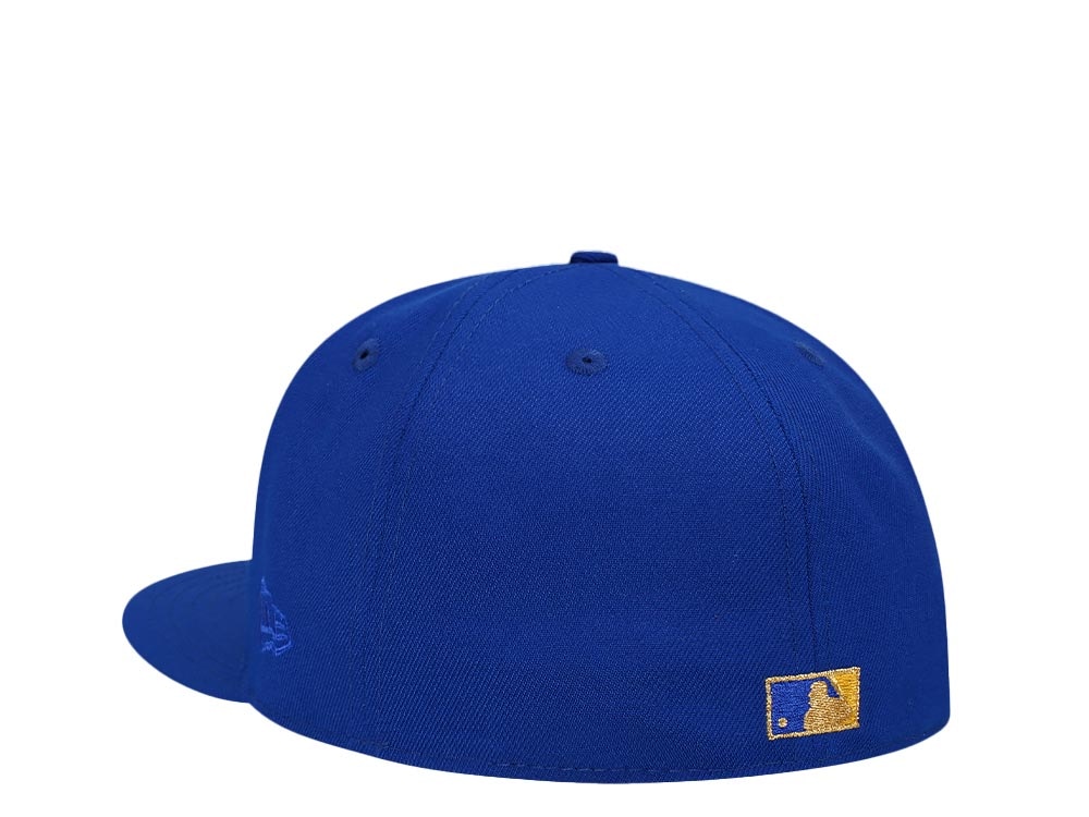 New Era Los Angeles Dodgers Jackie Robinson 75 Years Black Gold Edition 59Fifty Fitted Gorra