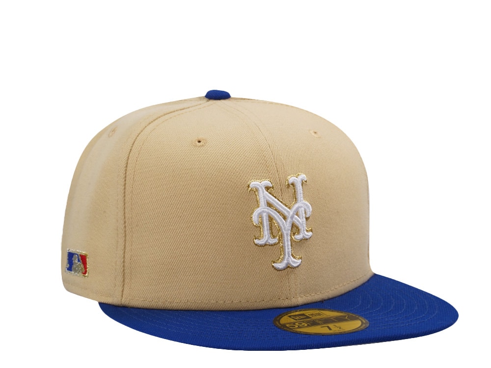New Era New York Mets Vegas Gold Two Tone Edition 59Fifty Fitted Gorra