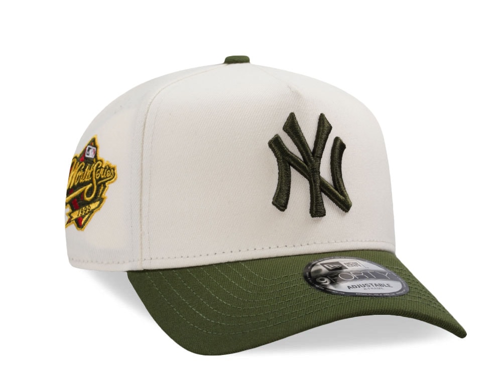 New Era New York Yankees World Series 1999 Chrome Two Tone Edition 9Forty A Frame Snapback Gorra
