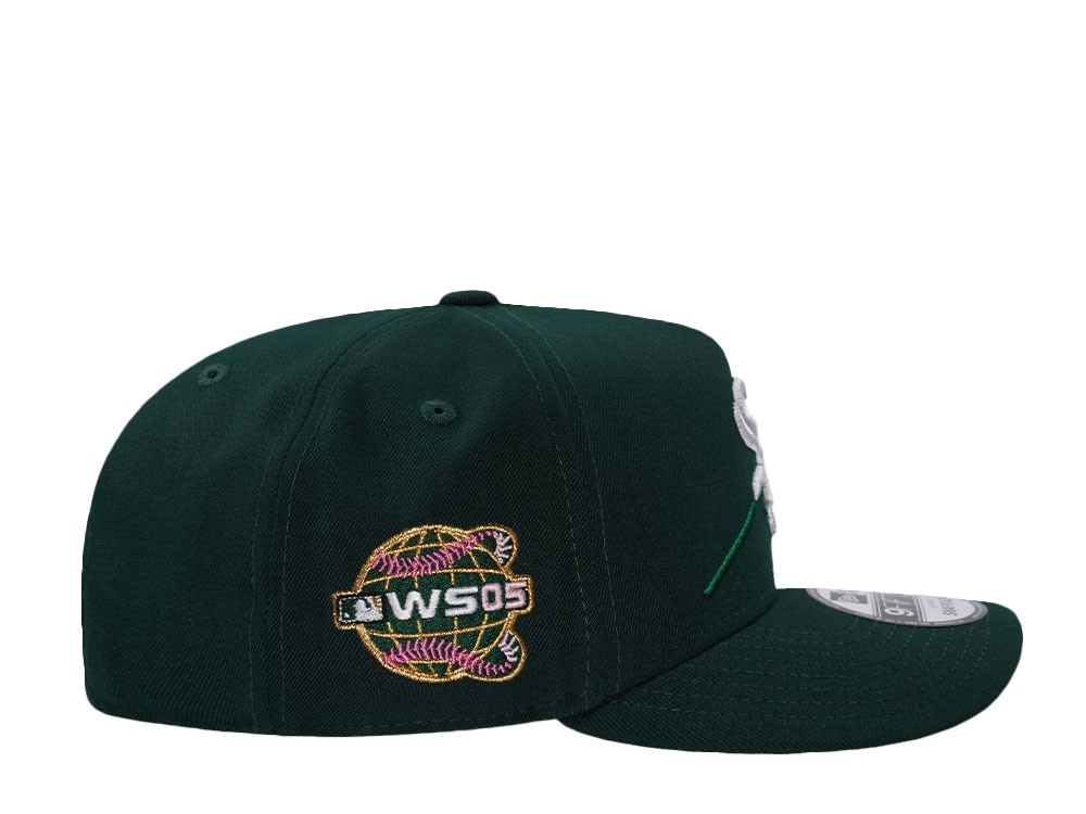 New Era Chicago White Sox World Series 2005 Dark Green Rose Edition 9Fifty A Frame Snapback Gorra