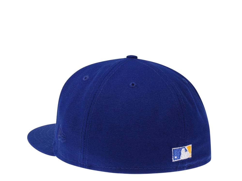 New Era Milwaukee Brewers County Stadium Blue Throwback Edition 59Fifty Fitted Gorra