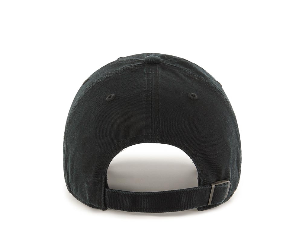 47Brand New York Yankees Black Clean up Strapback Gorra